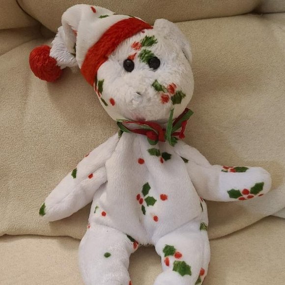 1998 holiday teddy beanie baby